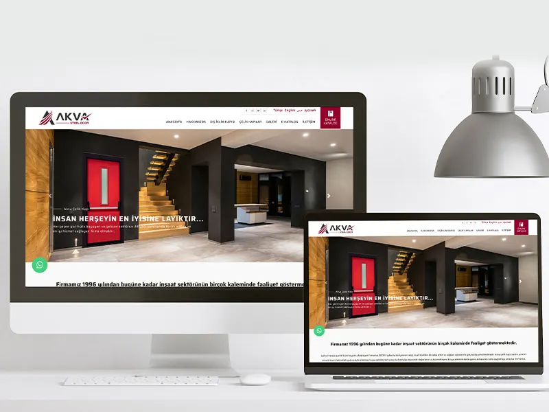 Akva Çelik Kapı Kurumsal Web Sitesi