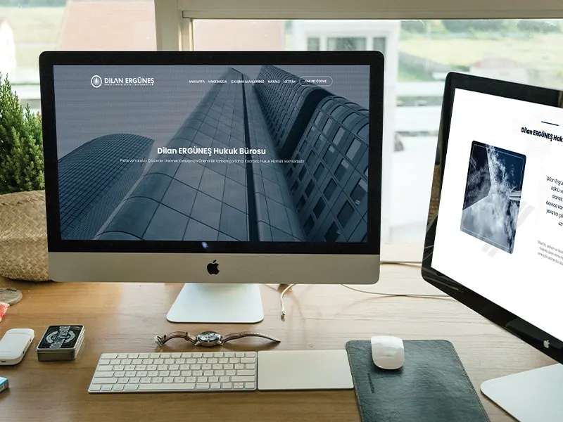 Dilan Ergüneş Kurumsal Web Sitesi