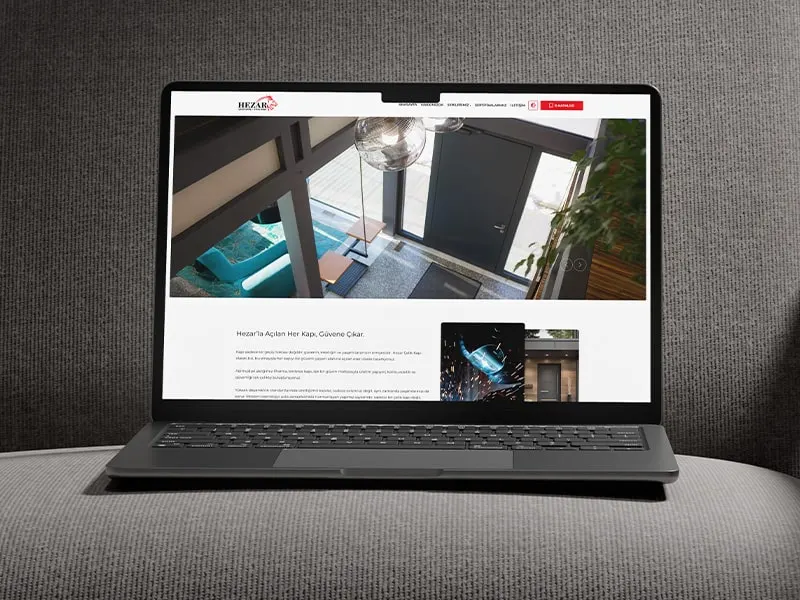 Hezar Çelik Kapı Kurumsal Web Sitesi