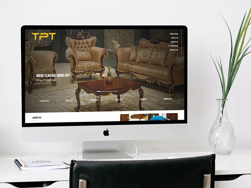 Tpt Furniture Kurumsal Web Sitesi
